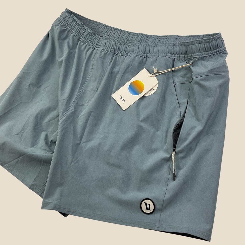 Vuori Maverick Volley Short XXL Shade Blue Mens Performance Athletic V3016 NWT